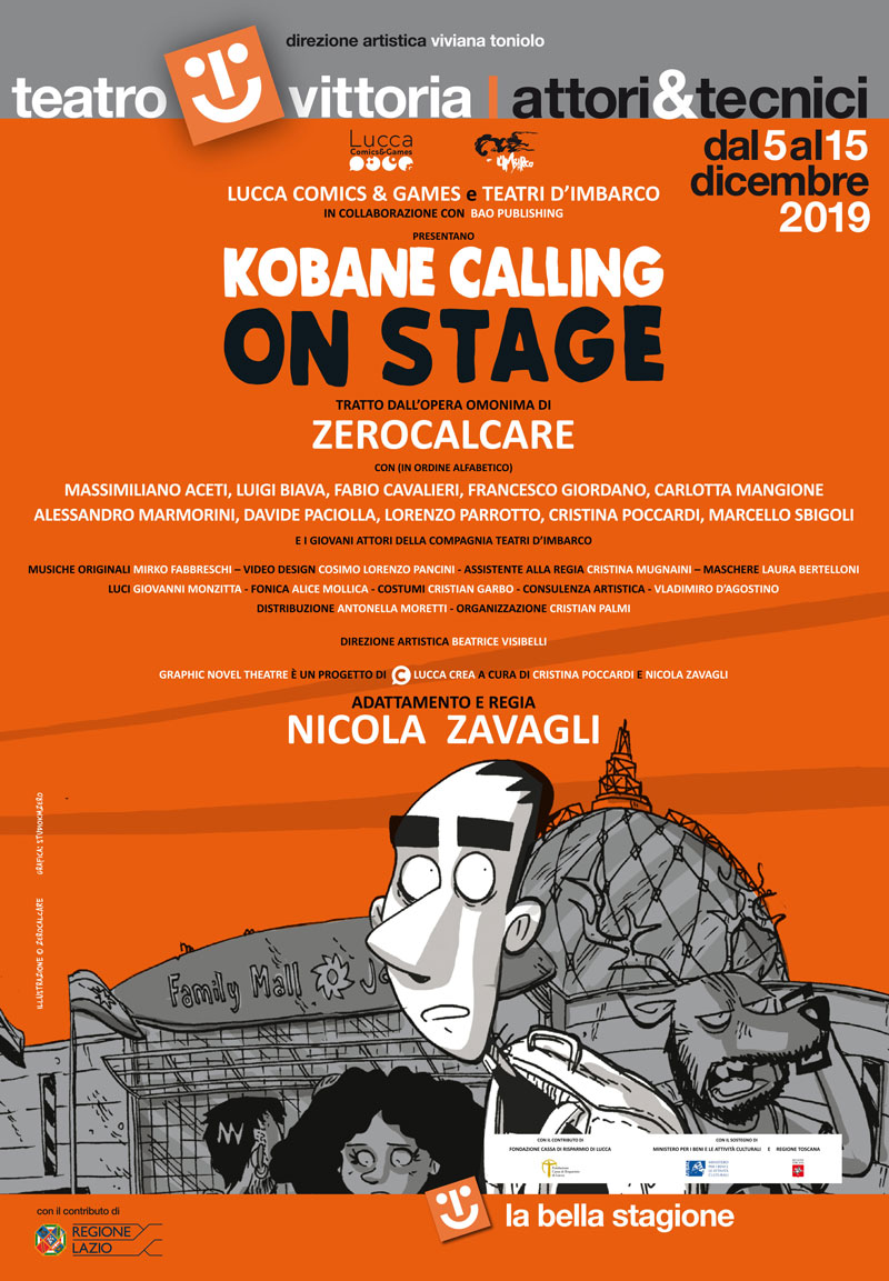 KOBANE CALLING ON STAGE - dal 5 al 15 dicembre 2019 al Teatro Vittoria Roma  - Accademia Nazionale d'Arte Drammatica Silvio d'Amico